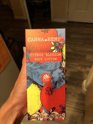 Canna Hemp lotion found at AZ Hemp Health