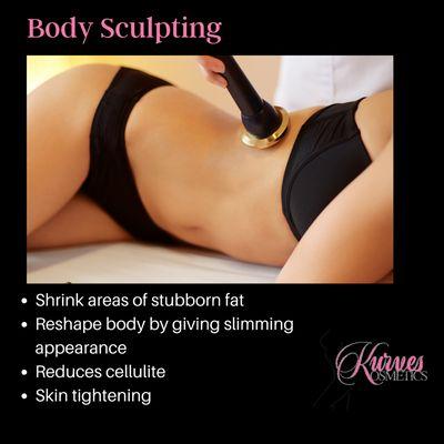 Get non-invasive body treatments at Kurves N Kosmetics and love your body.