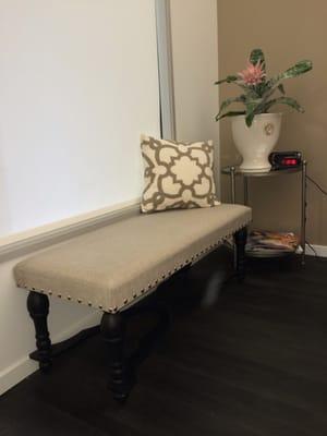 Treatment room bench