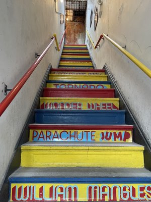 Stairs to museum