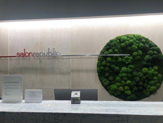 Inside salon republic