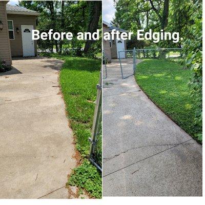 Before And After (Edging)