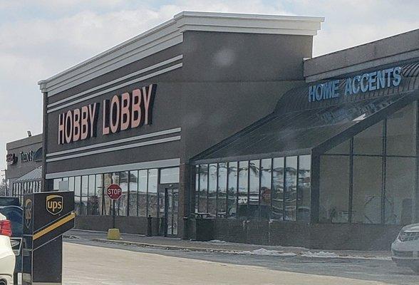 Storefront for Hobby Lobby Monroe St. Toledo