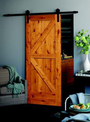 The Woodsmiths in Kalamazoo sells interior barn doors!