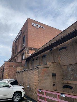 Sideview of the Louisville Geek offices at 700 Distillery Commons.