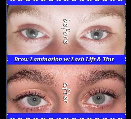 Brow Lamination/Tint & Lash Lift/Tint