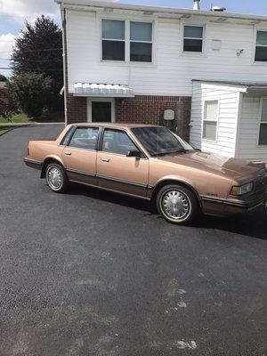 1988 Chevy Celebriity CL. Super clean little runabout.