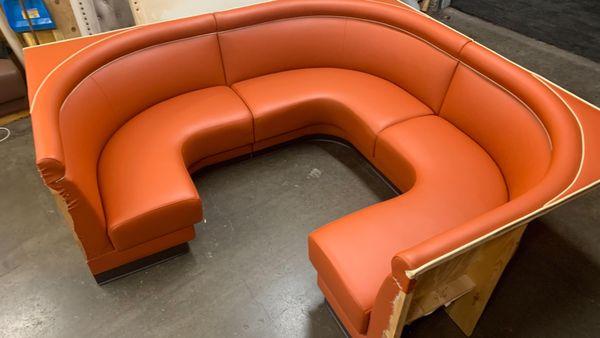 If you own a business and need commercial upholstery services, look no further than G&D Mfg. Upholstery we specialize in restaurant booths.