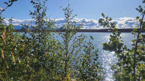 Kelly Lake, one of the day use areas at Skilak