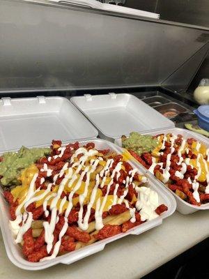 HOT CHEETO CARNE ASADA FRIES