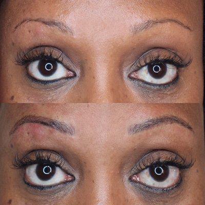 Microblading Before and After