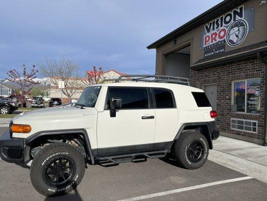 Toyota FJ full tint job