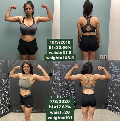 Another Success Story: Transformation from "Skinny Fat" to bikini body and six pack ripped! CALL or TEXT Us Now to get TRANSFORMED!