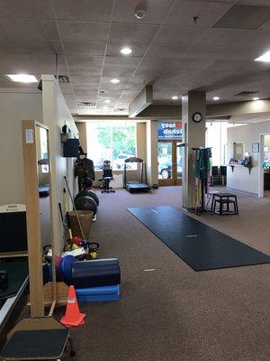 Rehab/gym area