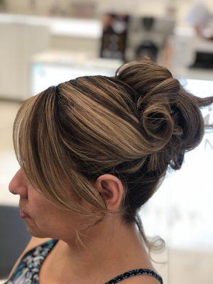 Hair up do by Marcella