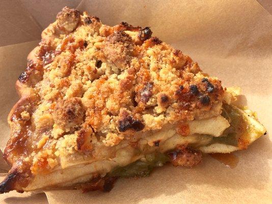 green chile apple pie w/ cheddar cheese crust