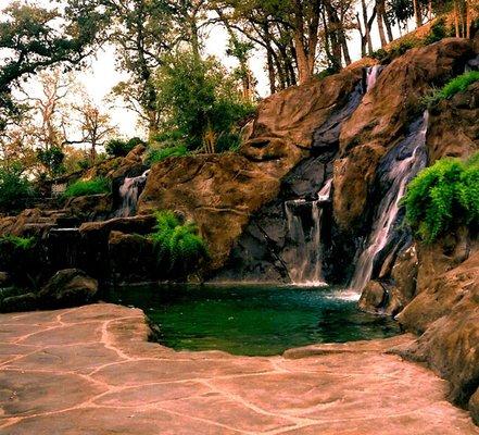 Cliff Side Waterfalls