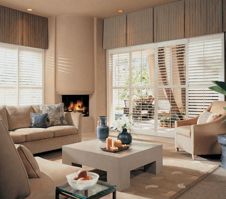 Heritance® Hardwood Shutters With Bypass Track System