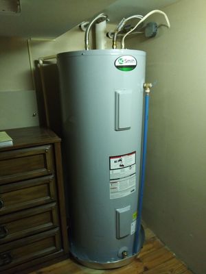 New 80 gallon water heater install! Yes I am A. O. Smith certified!