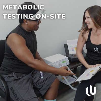 Proudly Offering Metabolic Testing On-Site