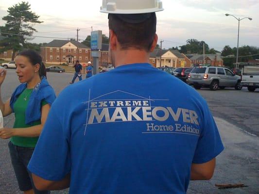 We are proud participant in Extreme Makeover: Home Edition