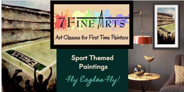 Learn to paint your favorite sports team