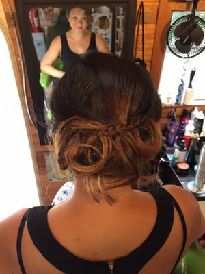 Wedding up-do!