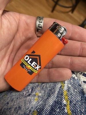 Custom Wrapped Lighters.