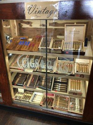 We have have a dedicated space in our humidor for vintage cigars!