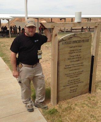 Teaching at an International Association  of Law Enforcement Firearms Instructors annual conference