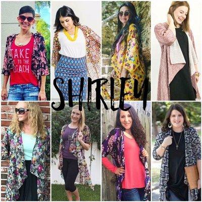 Lularoe Shirley, come check pot our inventory