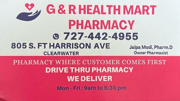 Pharmacy Business Card