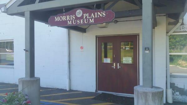 Morris Plains Museum Entrance