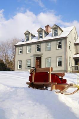 Saltbox Exterior, Old Greenwich, Connecticut