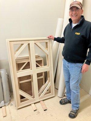 Museum Stretcher made of Basswood a lightweight hardwood.