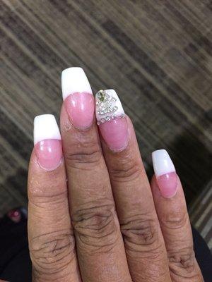 Nails done by Ms. Tina