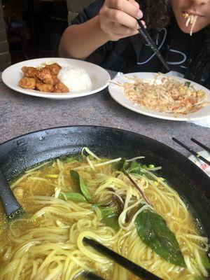 Curry Beef noodle soup