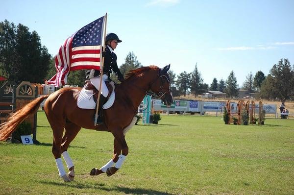 Land of the free because of the brave!