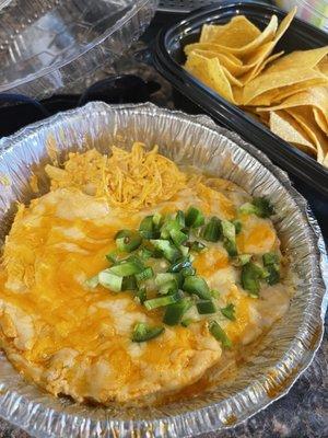 Buffalo chicken dip