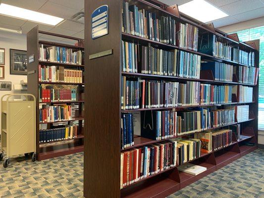 Lots of research books.