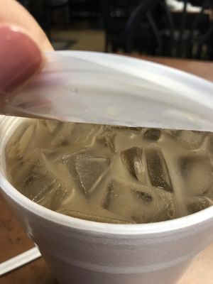 Horchata (they don't make it with milk)