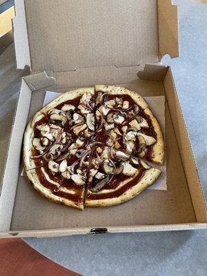 Bbq chicken pizza