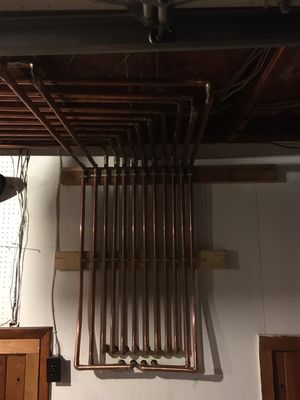 Heating pipes