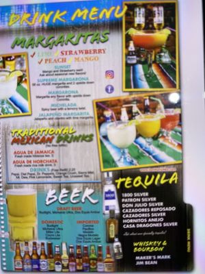 Drink Menu