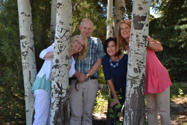 Our staff:
  Ginny, Dale, Toni and Linda