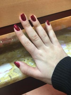 Ruby nails at Ruby Nails!