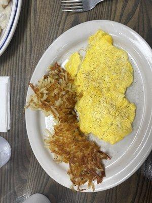 Eggs and Hashbrowns