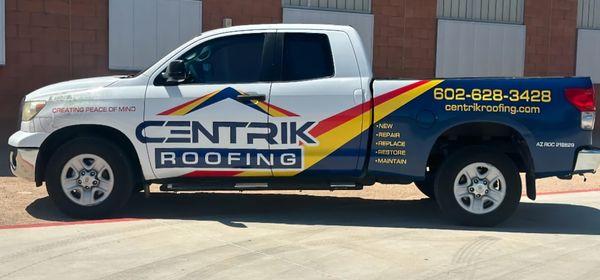 Centrik Roofing Truck