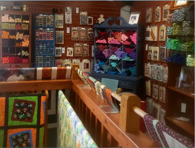 We have over 100 colors of  Wool Felt.  Also patterns and books for wool applique.