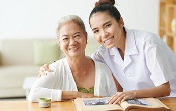 Dial Caregiver Services for Assisted Living Elderly Care 1-800-716-8554